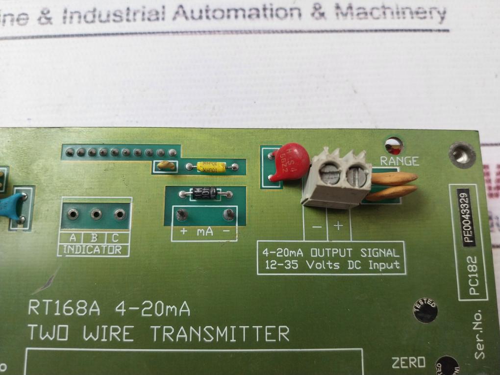 Rt168A Two Wire Transmitter Board