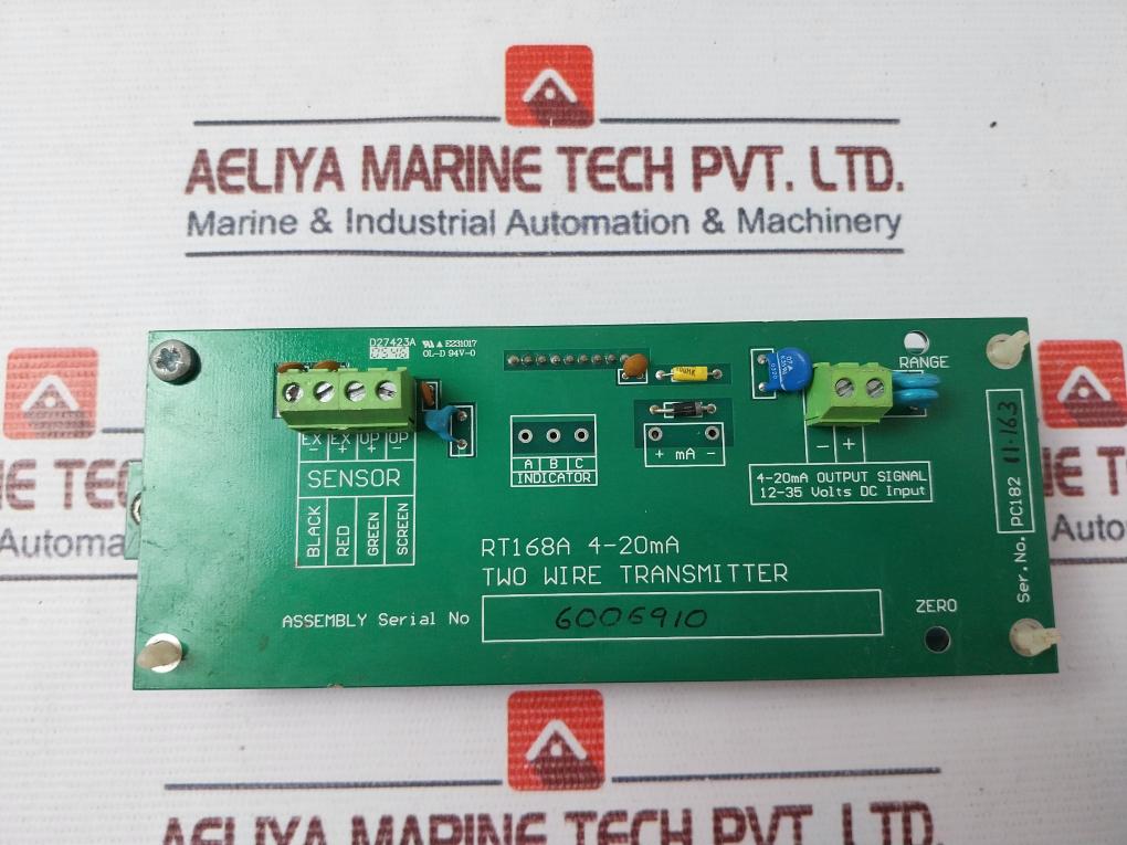 Rt168A Two Wire Transmitter Board 94V