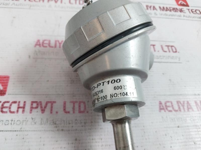 Rtd-pt100 Resistance Bulb 600C 3/4Pf 99-mm 104.11