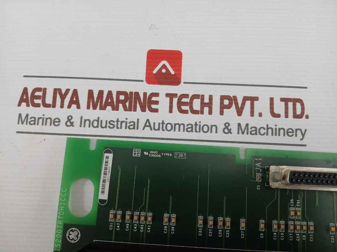 Rtd Input Termination Board General Electric Part No: Is200Trtdh1Ccc