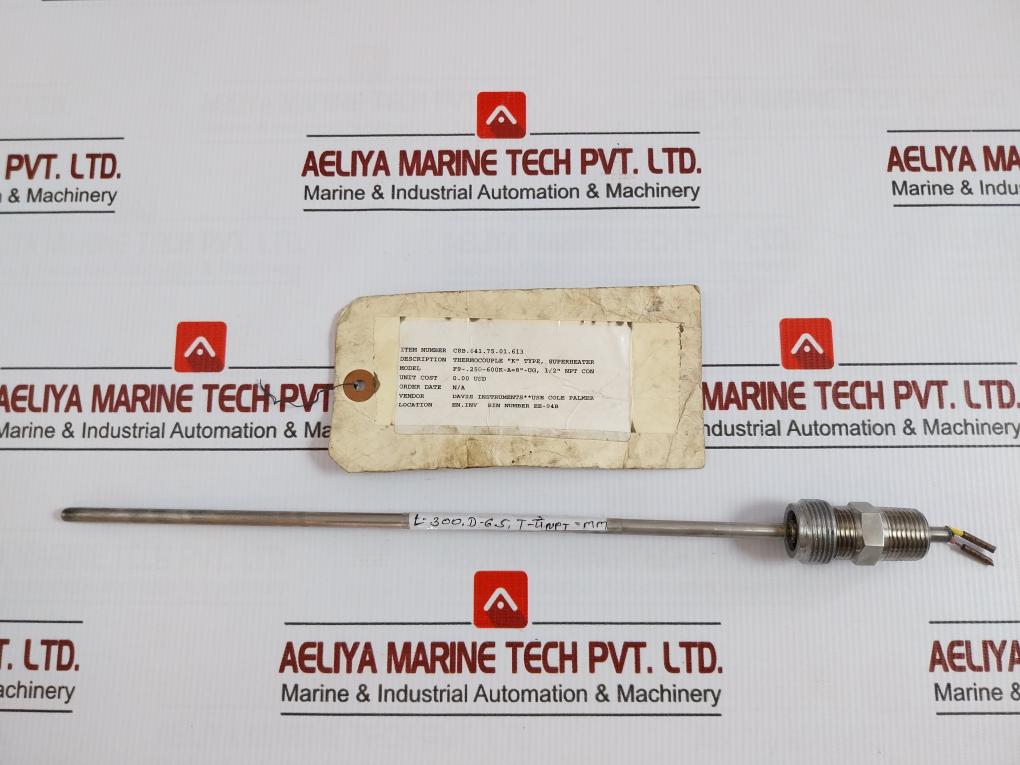 Rtd Temperature Sensor L-300 C8B.641.75.01.613