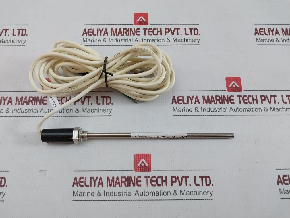 Rtd Temperature Sensor Probe With Cable 5 Meter Wzpt-14 Pt100 Styb