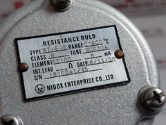 Rtd Temperature Sensor Rt-s-2 Nidox Enterprise
