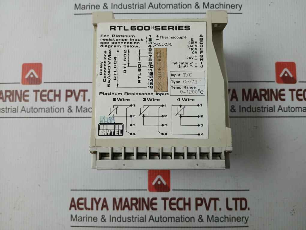Rtl 602H Temperature Controller 415V Raytel