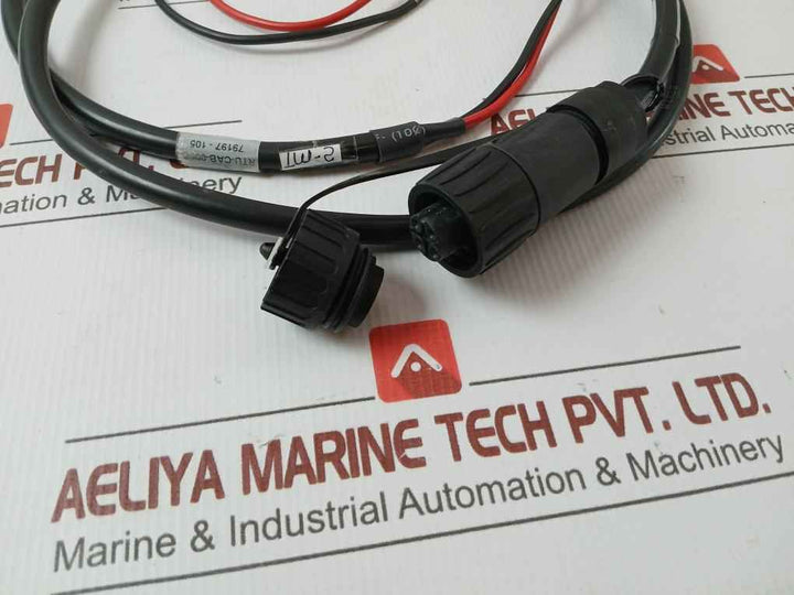 Rtu-cab-006B Circular Connector Cable 2-meter Amphenol