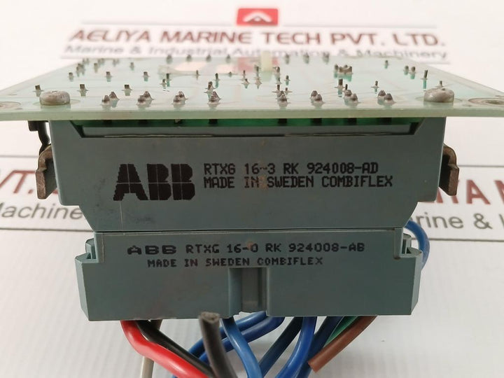 Rtxg Connector Assembly Abb Asea 2668 180-208/2