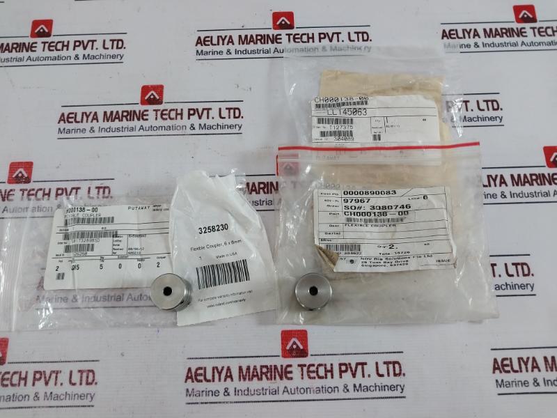 Ruland 3258230 Flexible Coupler 6 X 6 Mm Ch000138-00