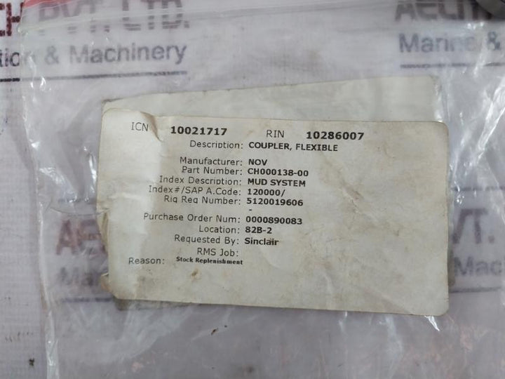 Ruland 3258230 Flexible Coupler 6 X 6 Mm Ch000138-00