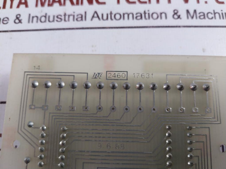 Rv Electronique 17631 Interface Module 2460 Used