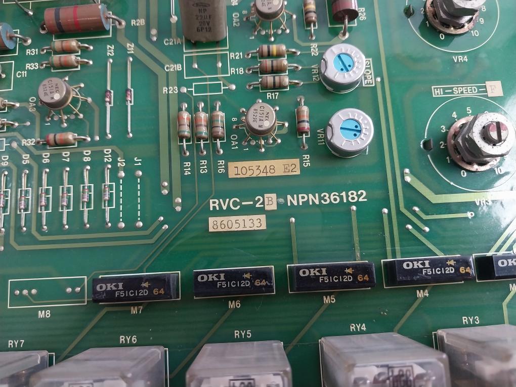 Rvc-2 Printed Circuit Board 105348 E2