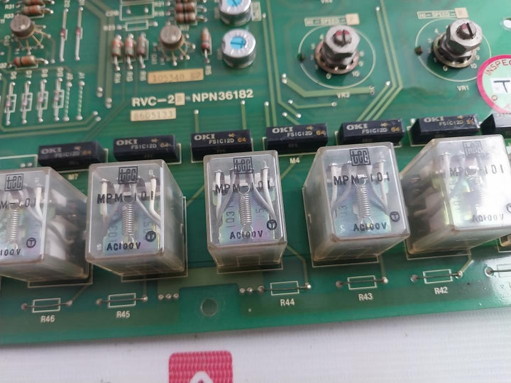 Rvc-2 Printed Circuit Board 105348 E2
