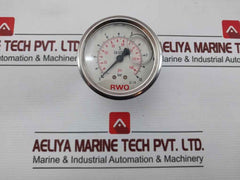 Rwo En 837-1 Pressure Gauge 0-10Bar Rf63