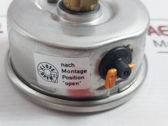 Rwo En 837-1 Pressure Gauge 0-140/145 Psi/0-10 Bar
