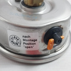 Rwo En 837-1 Pressure Gauge 0-140/145 Psi/0-10 Bar