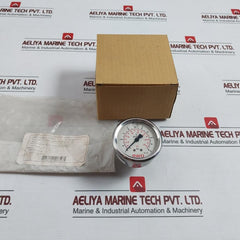 Rwo En 837-1 Pressure Gauge 0-140/145 Psi/0-10 Bar