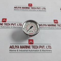 Rwo En 837-1 Pressure Gauge 0-140/145 Psi/0-10 Bar