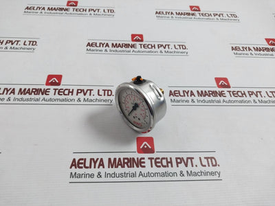 Rwo En 837-1 Pressure Gauge 0-140/145 Psi/0-10 Bar
