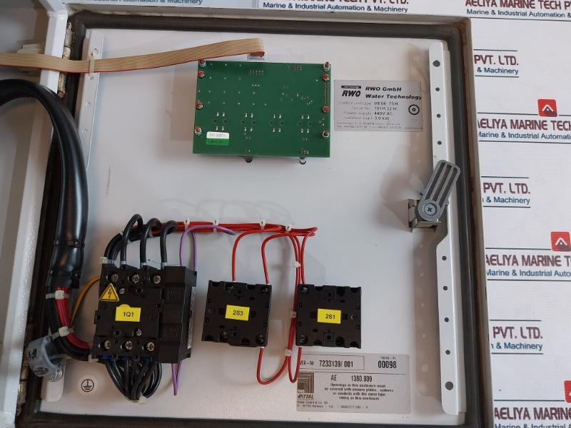 Rwo Me06 7Sh Marine Water Technology 440V/ 60Hz