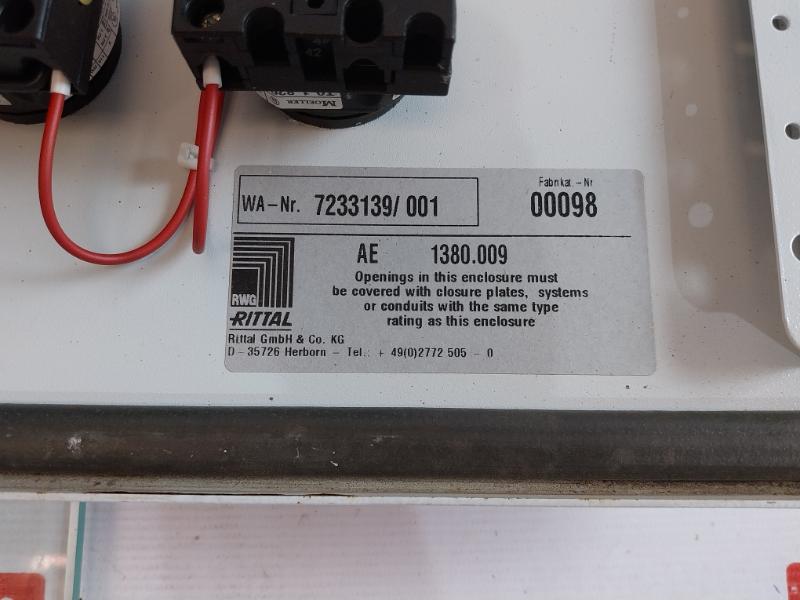 Rwo Me06 7Sh Marine Water Technology 440V/ 60Hz