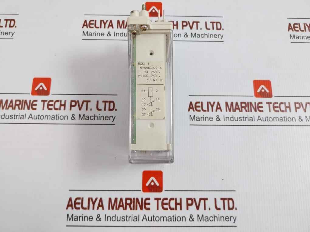 Rxkl 1 Time Delay Relay 100..240 V 50/60Hz Abb