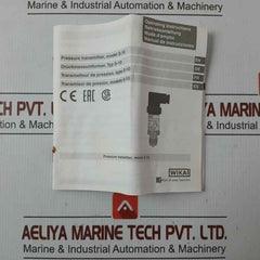S-10 Pressure Transmitter 0..400 Bar Wika  4..20 Ma 9073981