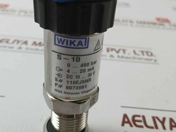 S-10 Pressure Transmitter 0..400 Bar Wika  4..20 Ma 9073981