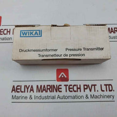 S-10 Pressure Transmitter 4-20Ma Wika