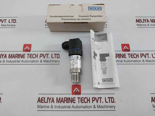 S-10 Pressure Transmitter Wika -1 To 0 Bar