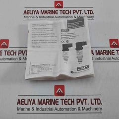 S-10 Pressure Transmitter Wika -1 To 0 Bar