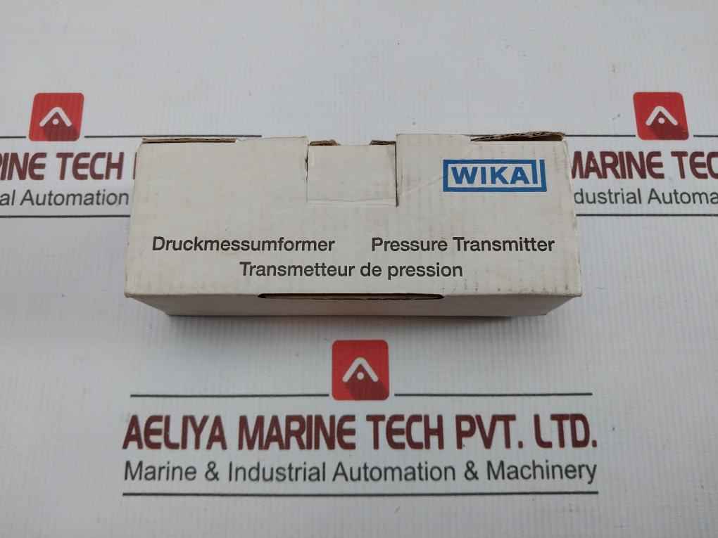 S-10 Pressure Transmitter Wika -1 To 0 Bar