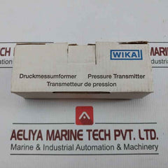 S-10 Pressure Transmitter Wika -1 To 0 Bar