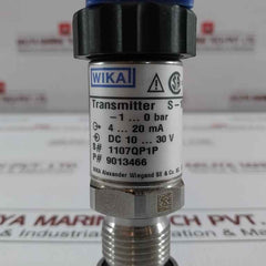 S-10 Pressure Transmitter Wika -1 To 0 Bar