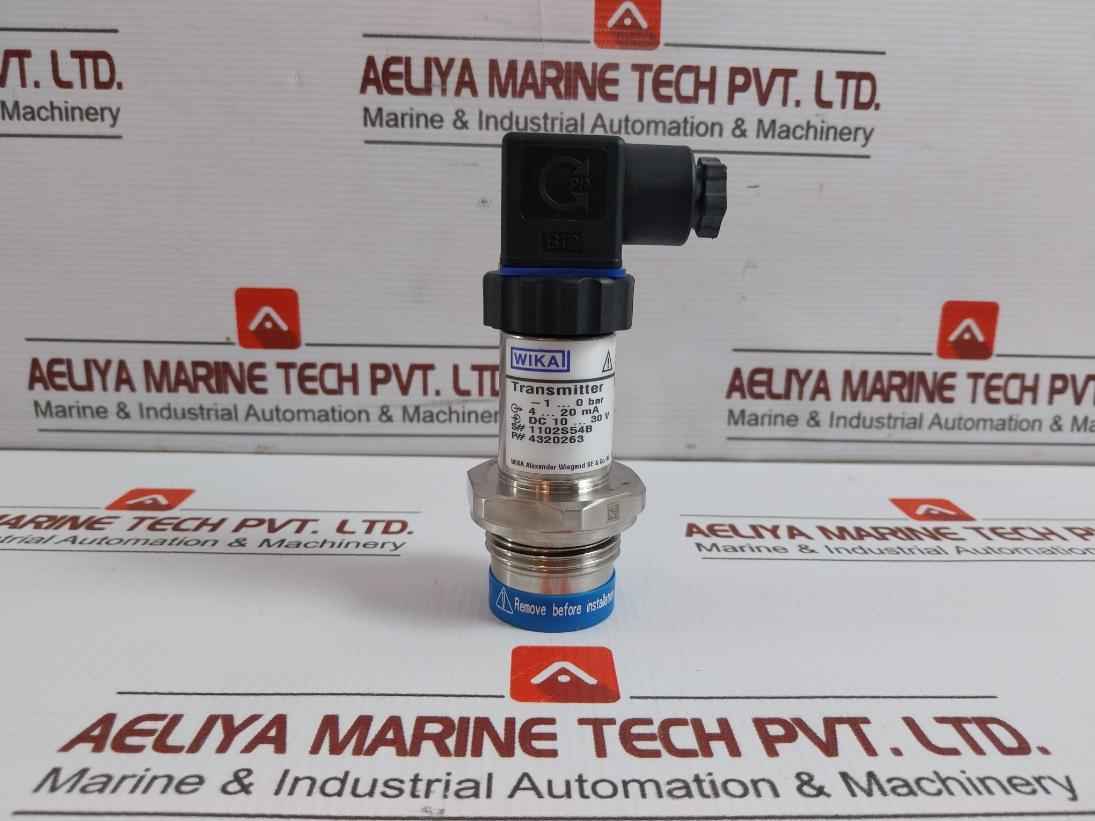 S-11 Pressure Transmitter -1 To 0 Bar 4-20 Ma Wika