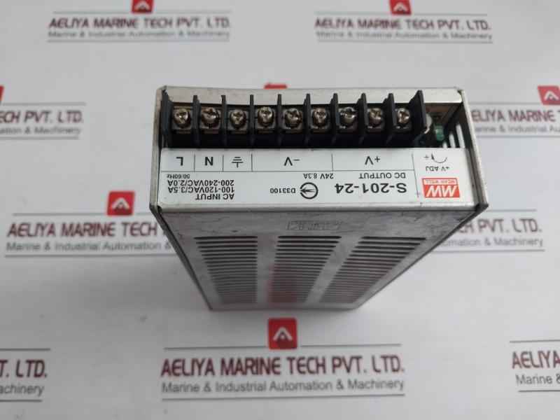 S-201-24 Switching Power Supply Mean Well Dc Output-24V 8.3A