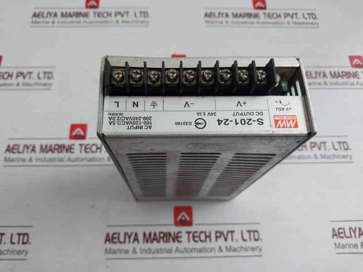 S-201-24 Switching Power Supply Mean Well Dc Output-24V 8.3A