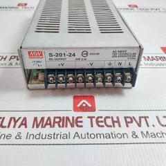 S-201-24 Switching Power Supply Mean Well Dc Output-24V 8.3A