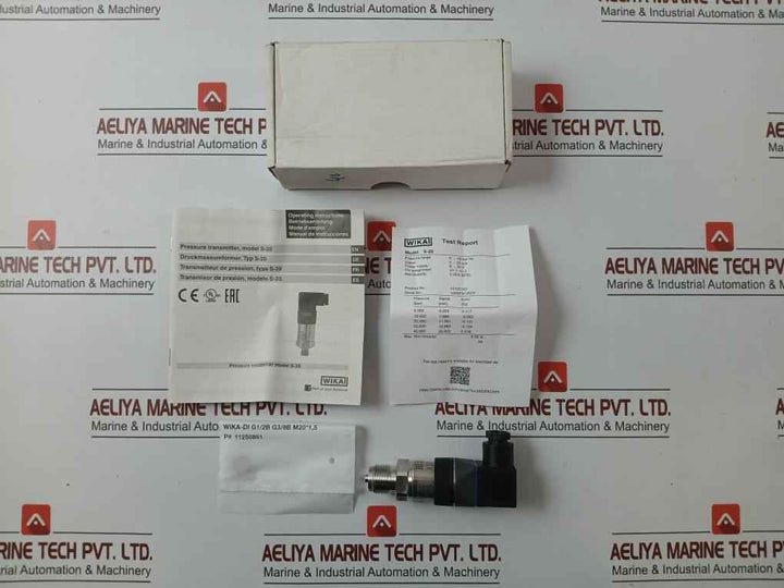 S-20 Pressure Sensor Transmitter Power Supply 8-35V Max.25Ma Wika