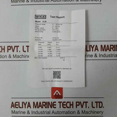 S-20 Pressure Sensor Transmitter Power Supply 8-35V Max.25Ma Wika
