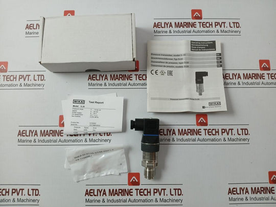 S-20 Wika Pressure Sensor Transmitter Power Supply 8-35V Max. 25Ma