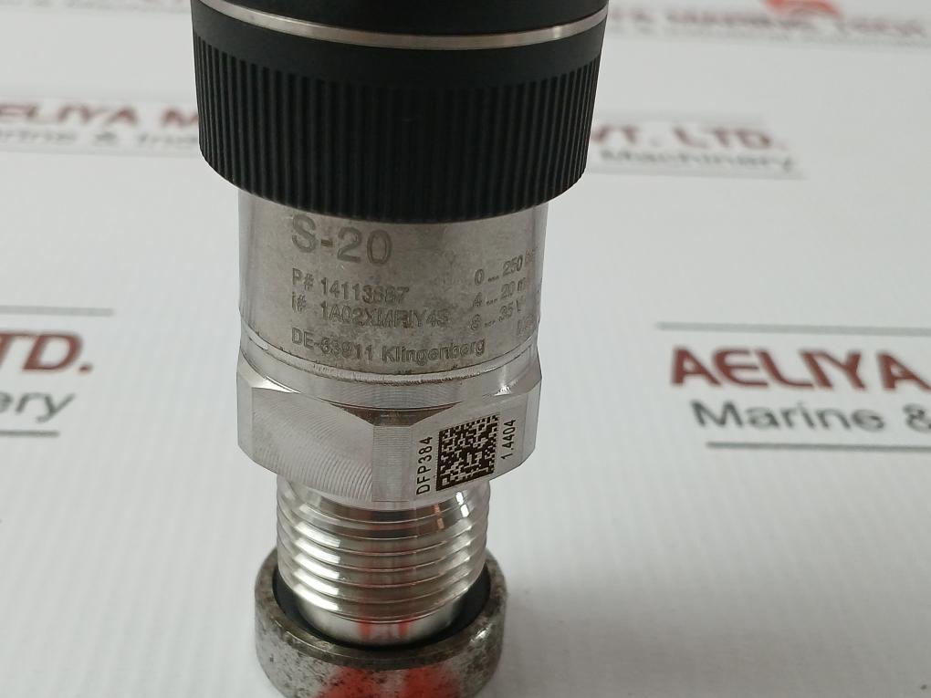 S-20 Wika Pressure Sensor Transmitter Power Supply 8-35V Max. 25Ma