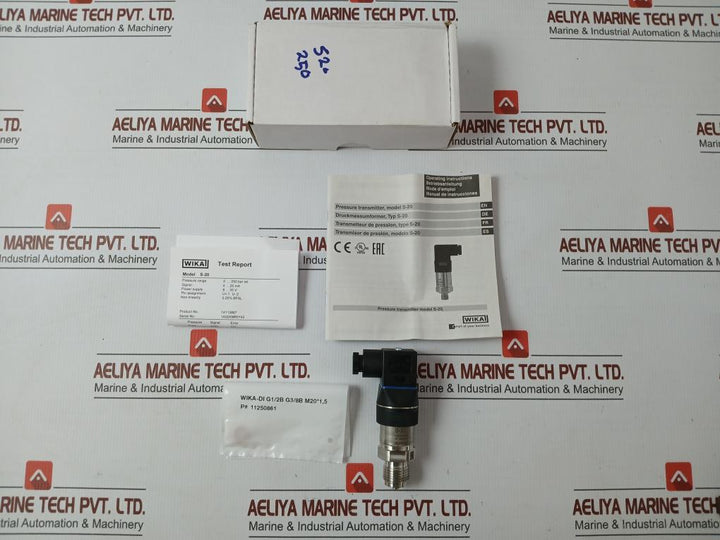 S-20 Wika Pressure Sensor Transmitter Power Supply 8-35V Max. 25Ma