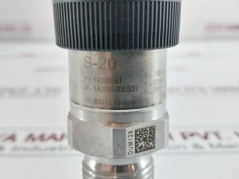 S-20 Pressure Transmitter 0-1600 Bar 4-20 Ma Wika