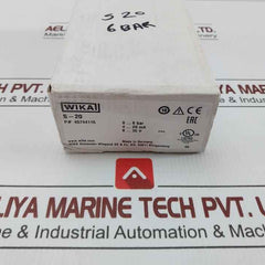 S-20 Wika Pressure Transmitter 4-20 Ma