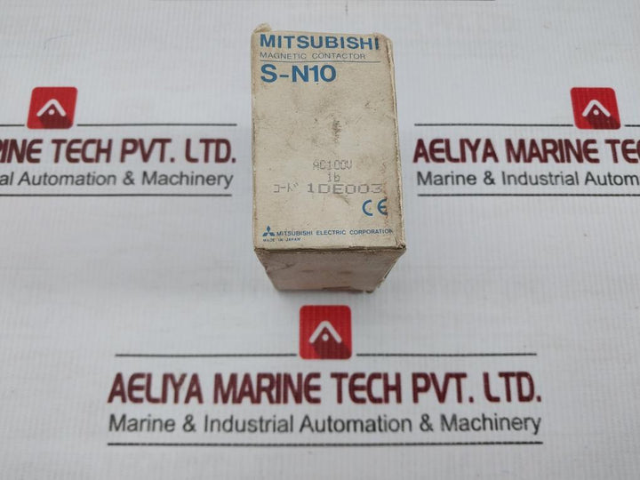 S-n10 Magnetic Contactor 100-110V 50/60Hz Mitsubishi Electric