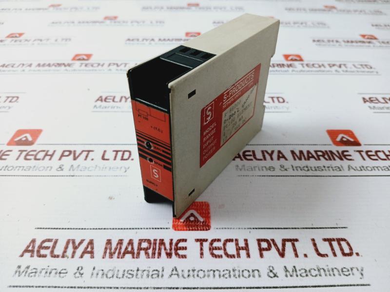 S-products R-88000 Transmitter, 0-200°c Range, Pt100, 4-20ma