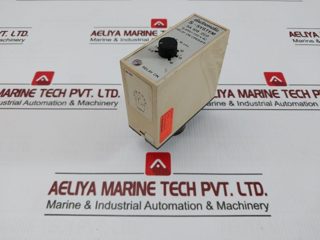 S-system Time Delay Relay Sa 105 220 Electromatic