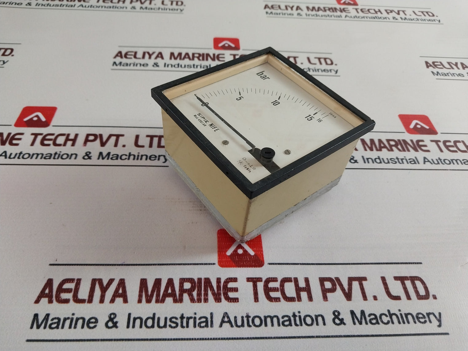 S.I.P.I.E. 0-16 Bar Panel Meter 4-20 Ma