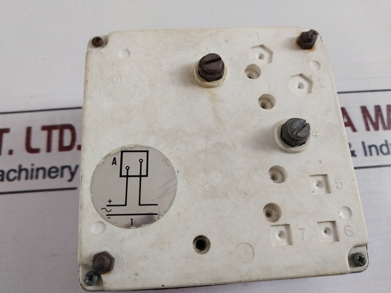 S.I.P.I.E. 0-16 Bar Panel Meter 4-20 Ma