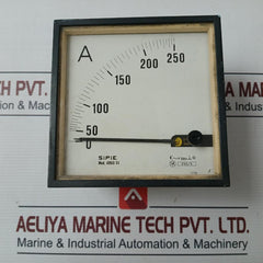 S.I.P.I.E. 4960 Si Analog Ammeter Meter 1.5 50Hz