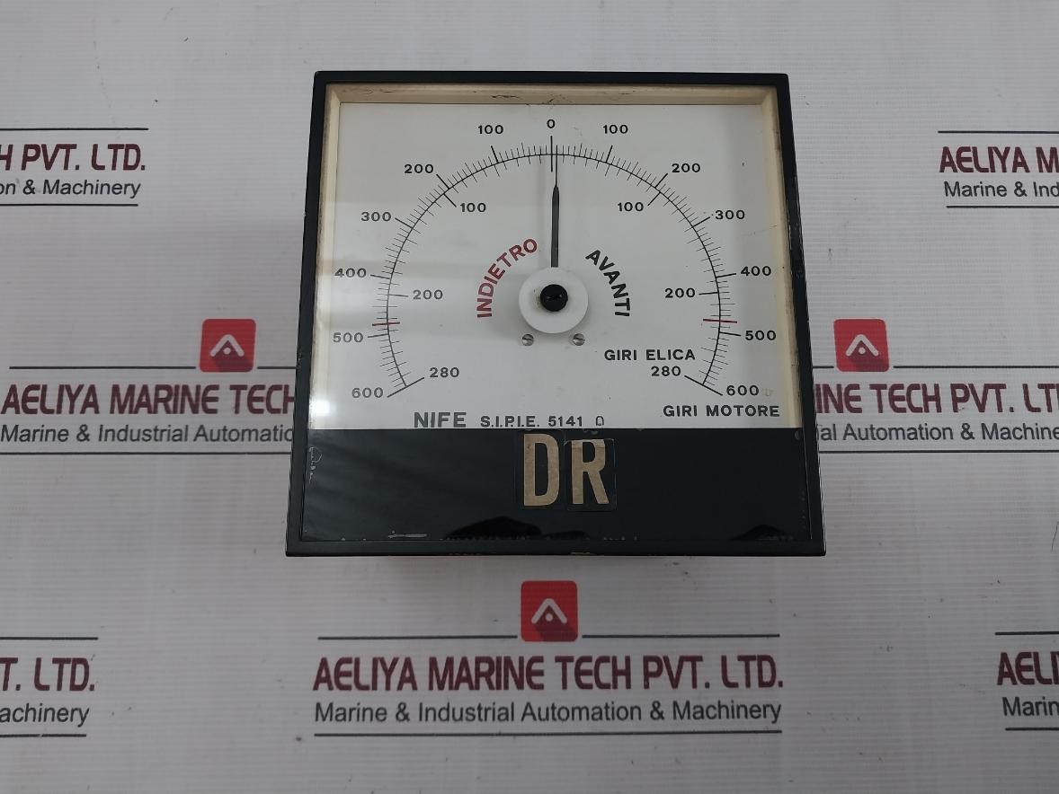 S.I.P.I.E. 5141 Rpm Indicator 1Ma 600-0-600